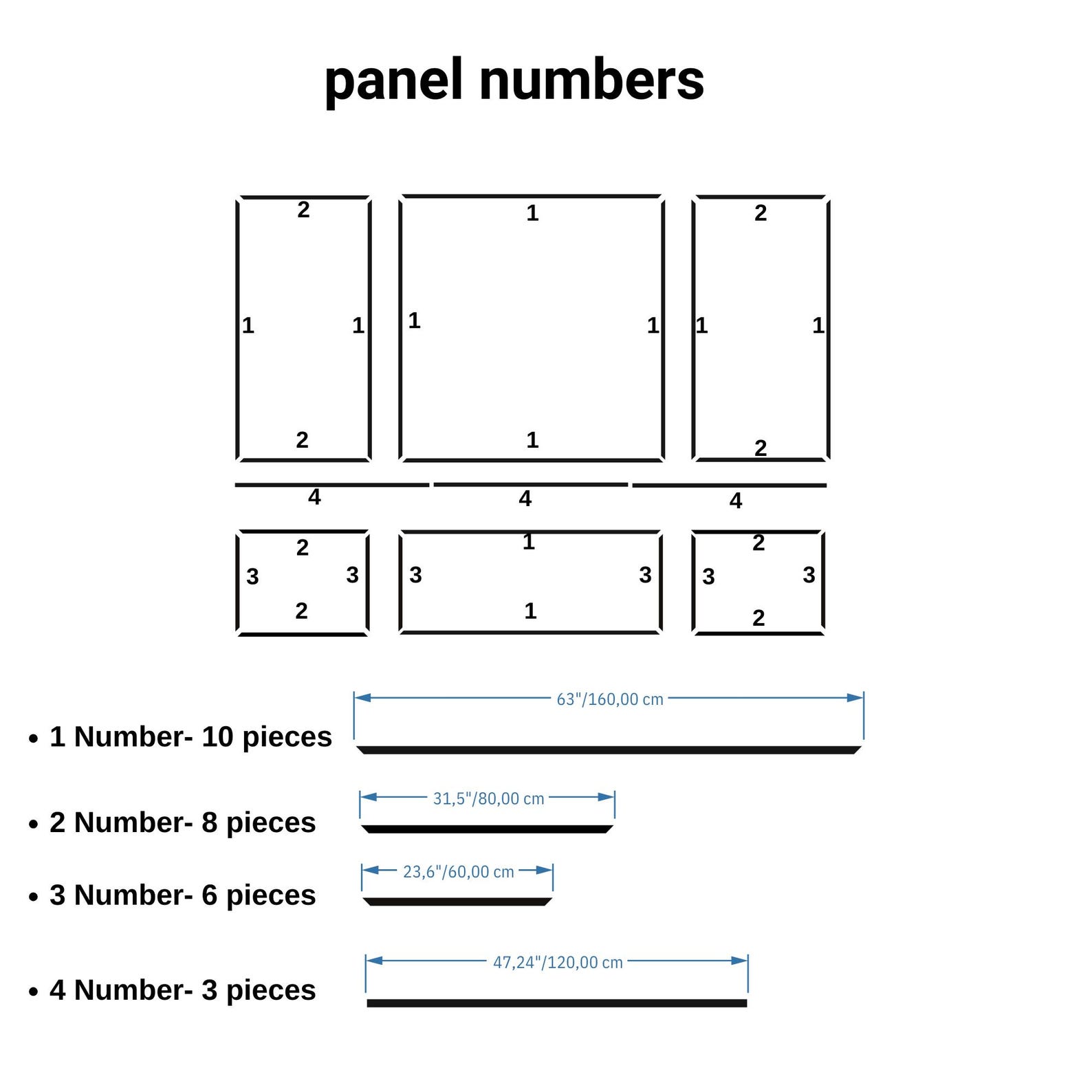 Pre-cut Primed Wainscoting Kit: Easy DIY Bedroom Wall Paneling Molding ...