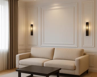 DIY Wall Molding Kit – Pre-Cut, Primed Wainscoting Panels, Moisture Resistant, Easy Home Decor Install