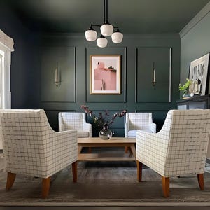 DIY Wall Trim, Pre-cut Primed Wall Moulding, Easy-to-Install Molding, Peel and stick, Wainscoting, Kit,Bedroom Wall Molding, -p10