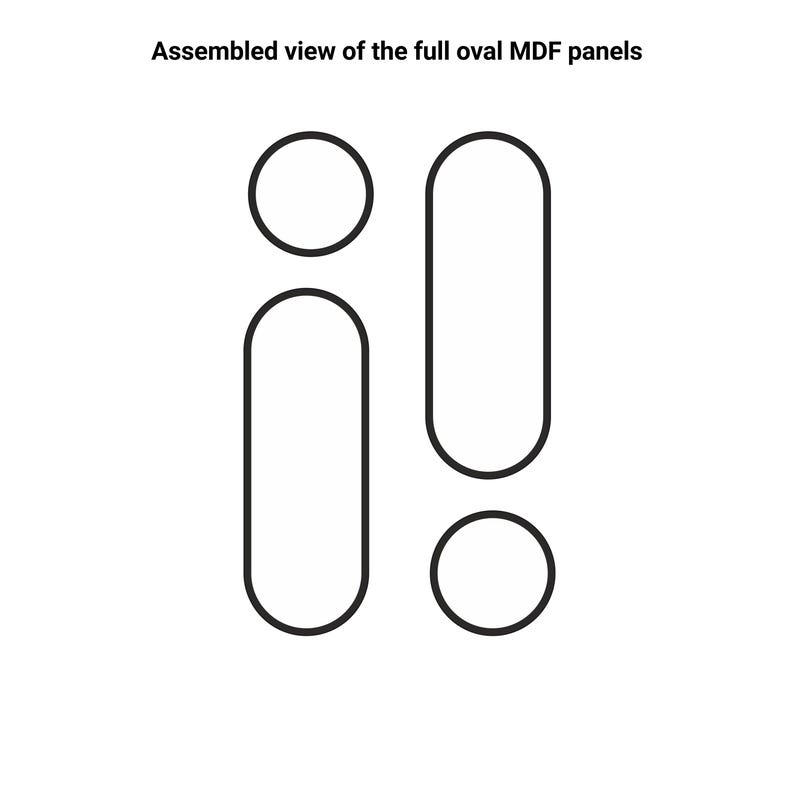 Modern MDF Wall Panel Kit – DIY Molding & Cnc-cut Minimalist Wall Frame ...