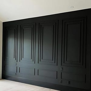 Pre-Cut Wainscoting Cladding Kit: Easy Install Picture Frame Wall Molding