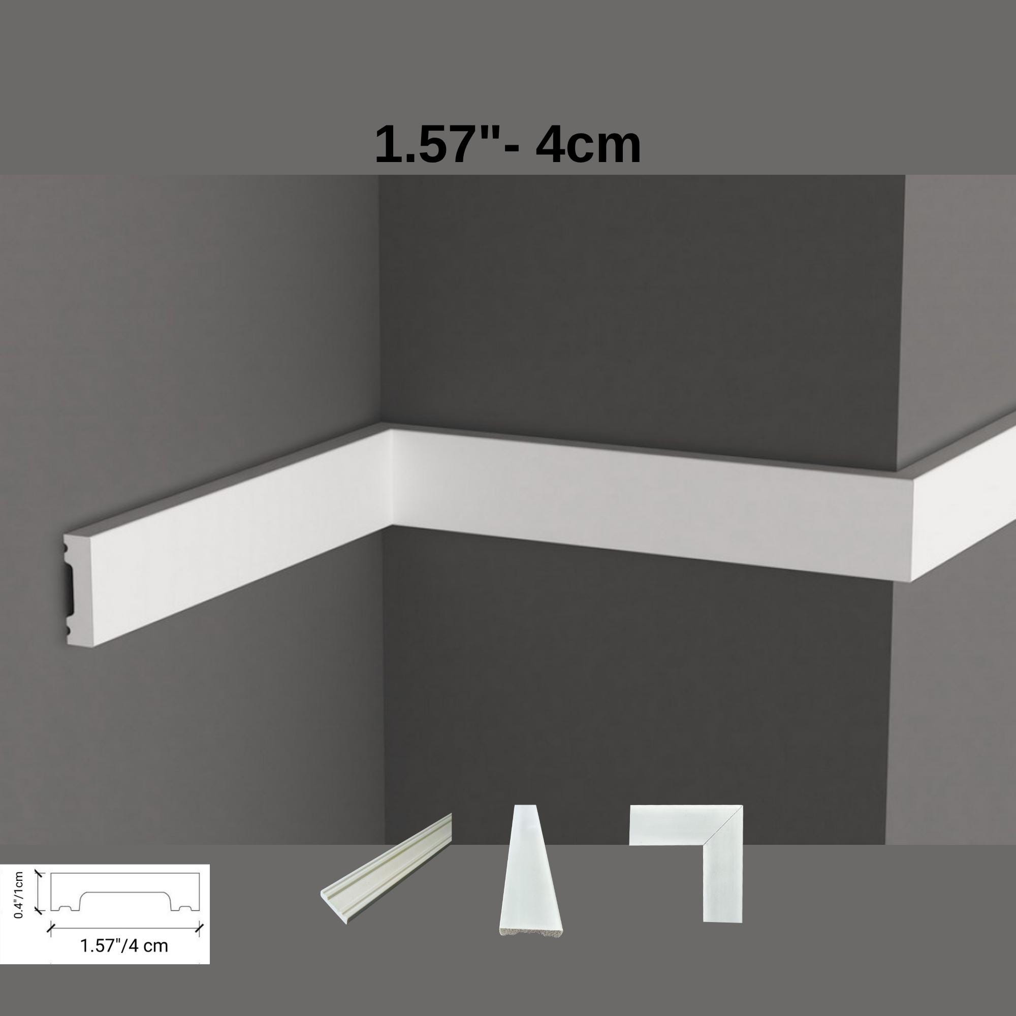 Pre-cut Wall Molding Kit: Easy Install Paneling, Interior Wall Decor - Etsy