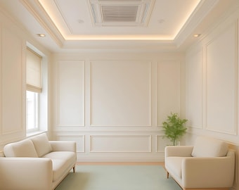 Luxe wandpaneelset, modern accent muurlijst