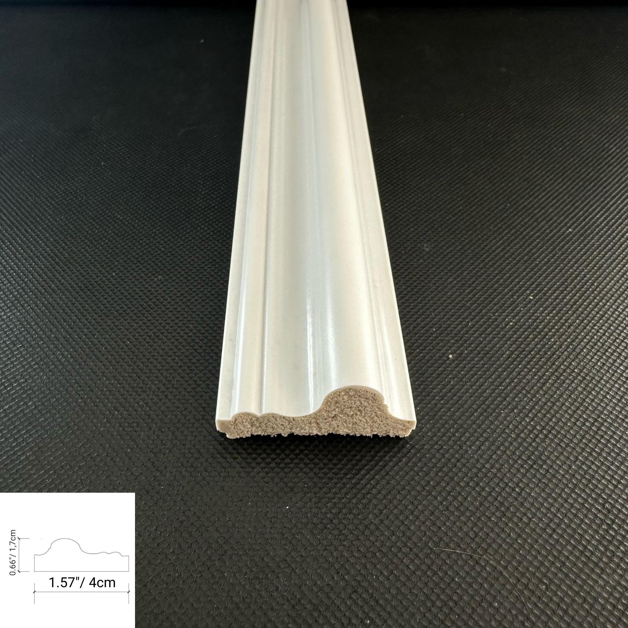 Pre-cut Primed Wall Molding Kit: Easy DIY Wainscoting - Etsy UK
