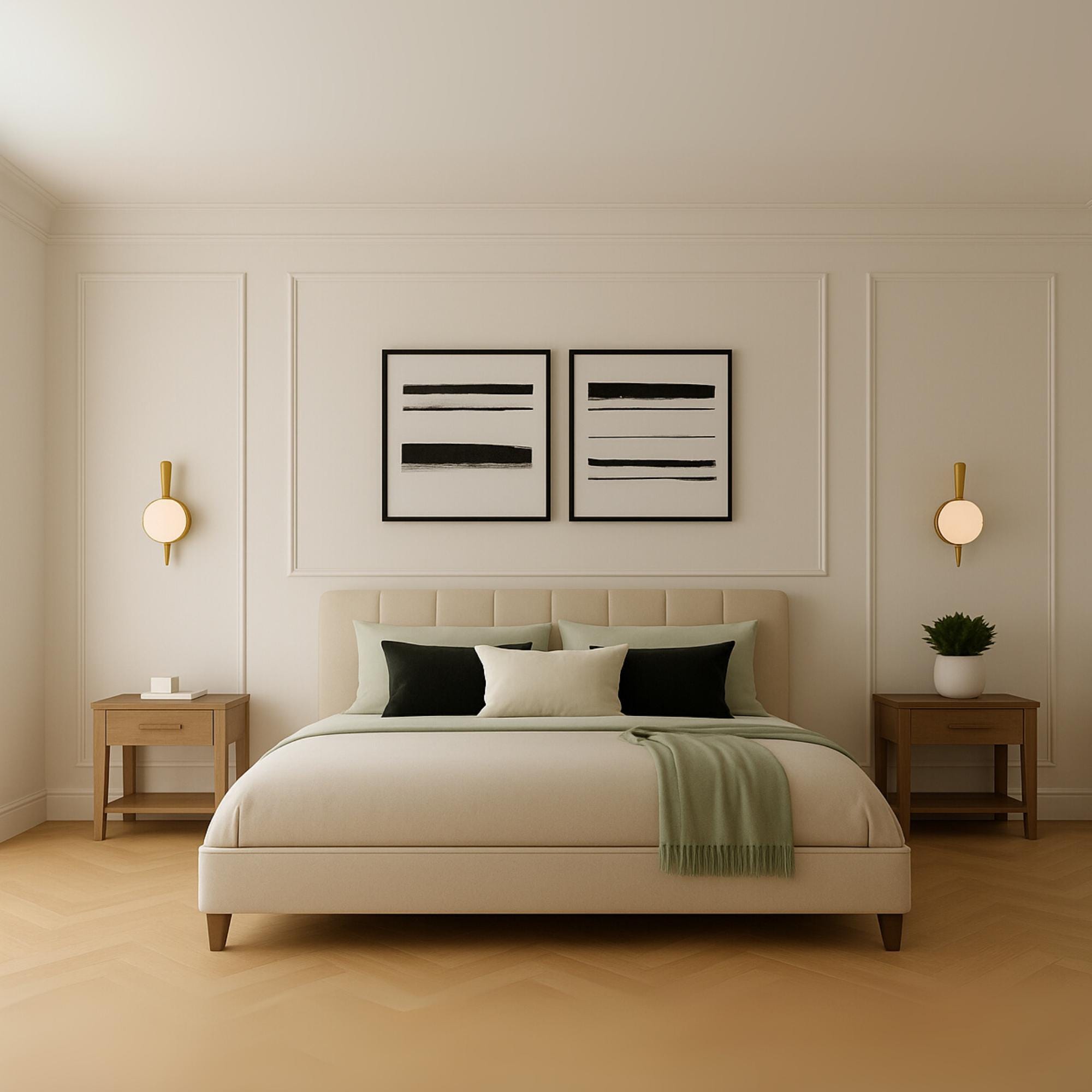 Pre-cut Wall Molding Kit: Easy Install Elegant Wall Paneling - Etsy