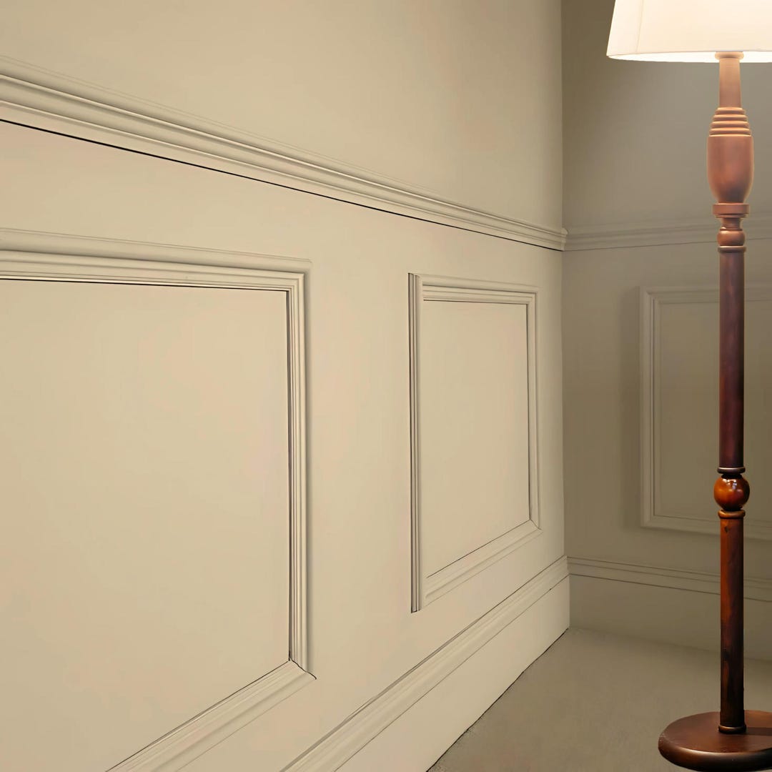 Pre-cut Wall Paneling Kit: Easy Install Wall Molding, Interior Decor - Etsy