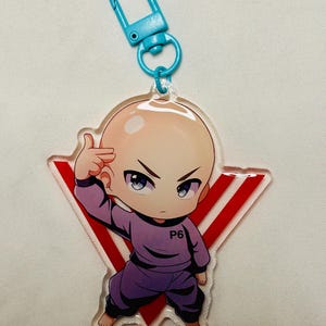 Dylan Faden Control Game Keychain: Chibi Fan Art Alan Wake