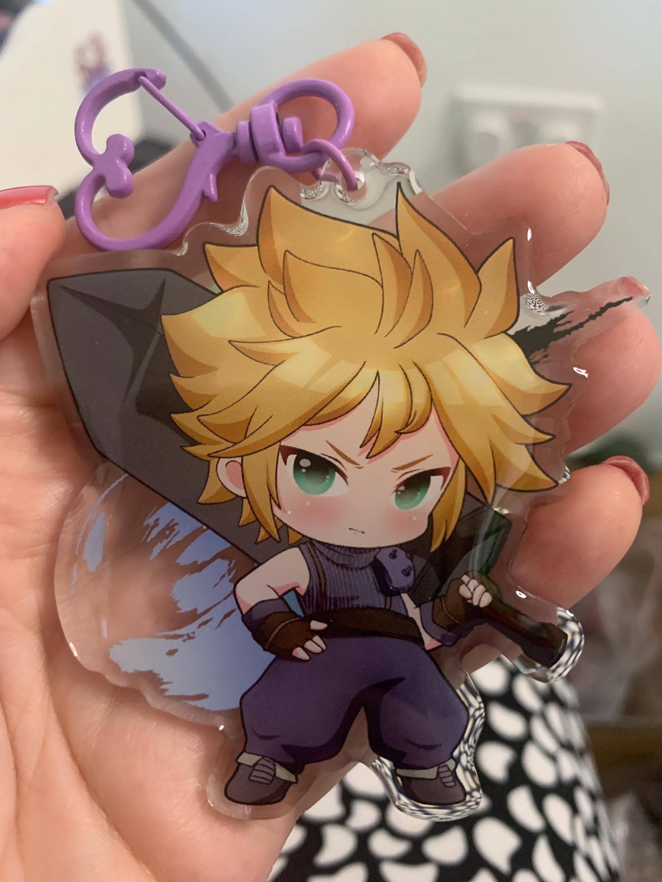 Chibi Cloud Strife - Etsy