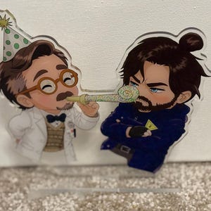Casper Darling Dylan Faden Control Resonant Alan Wake Remedy Dancing Raine Gaming Chibi Sammelfigur