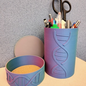 DNA Helix themed office containers
