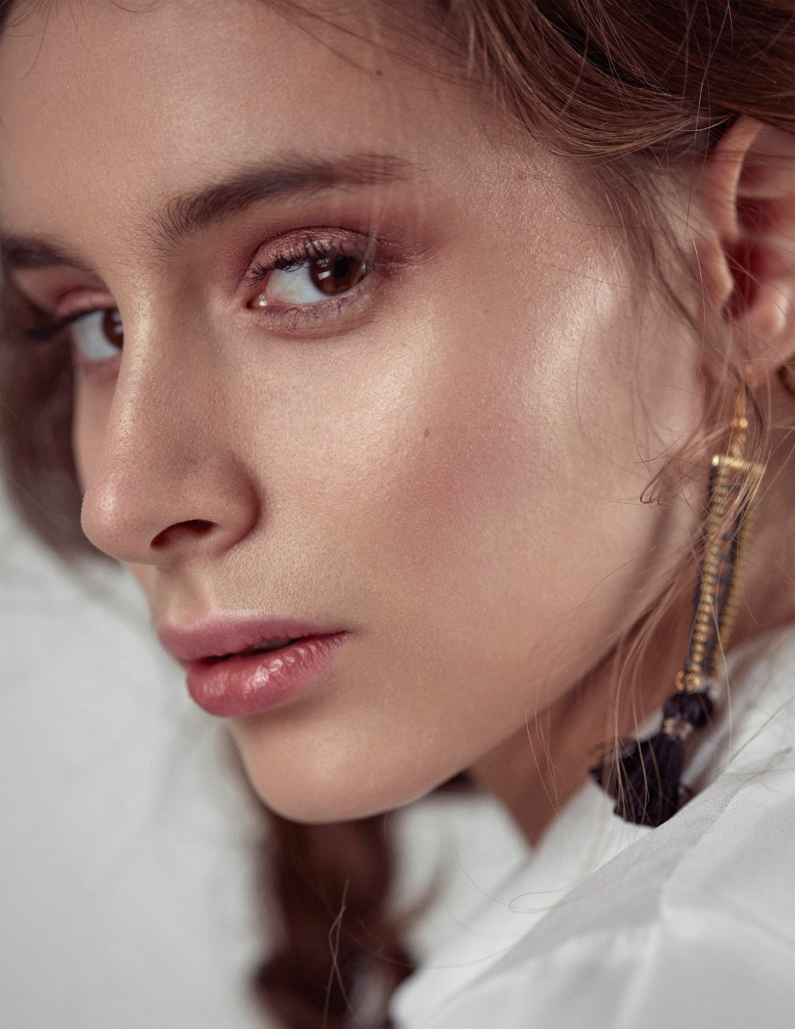 Black Tassel Earrings OPIUM Black Lace Vintage Tassels & Etsy Norway