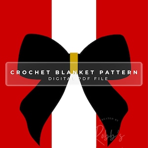 Patrón de manta de crochet para la Sra. Clause (SC) / PDF instantáneo / Descarga digital / Manta de invierno Graphgan