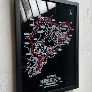 Nürburgring Nordschleife Race Track | Race Track | F1 Formula | Gift Decor
