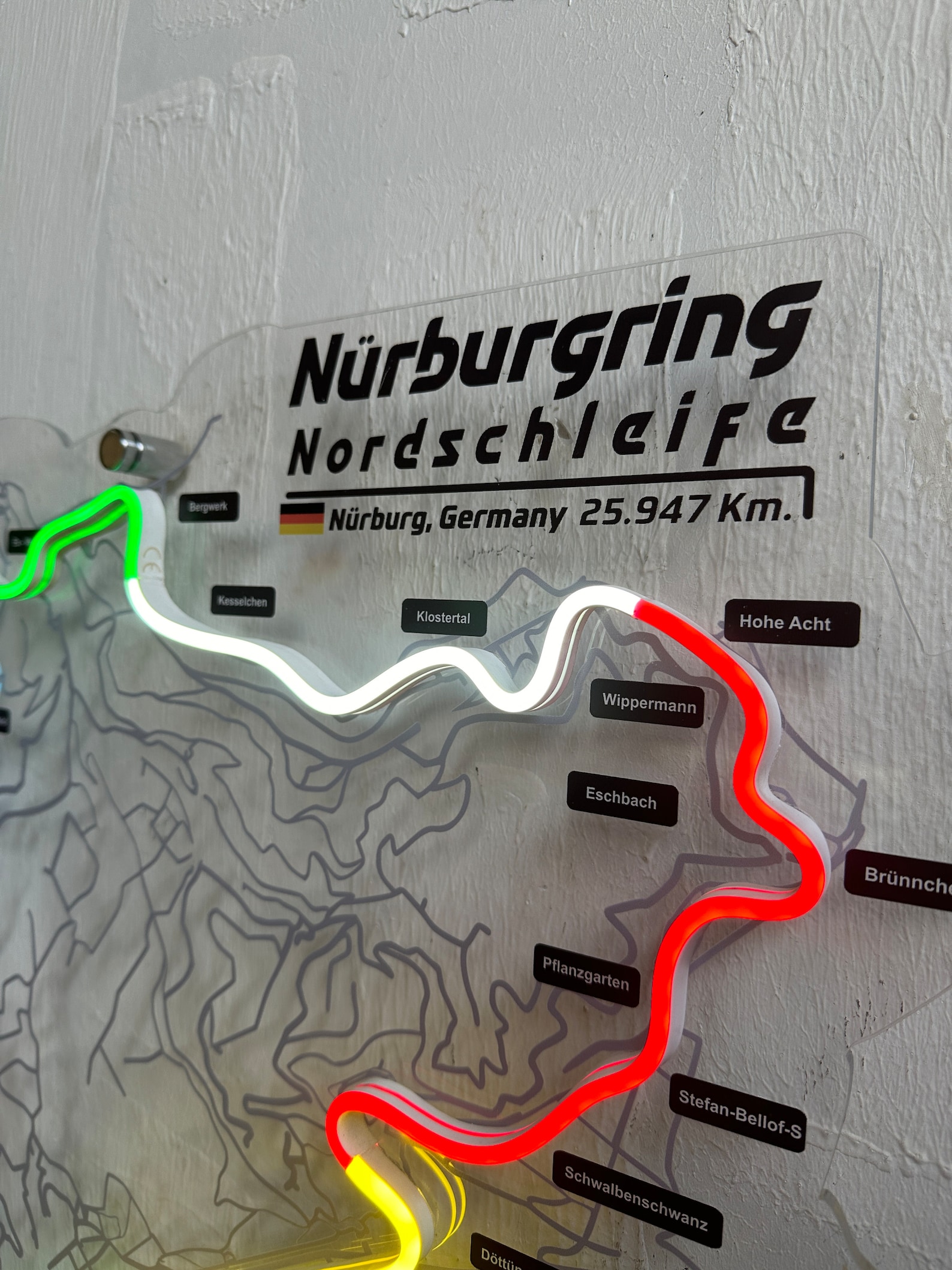 Neon Design Race Track | Neon Race Track | F1 Formula | Race Tracks ...