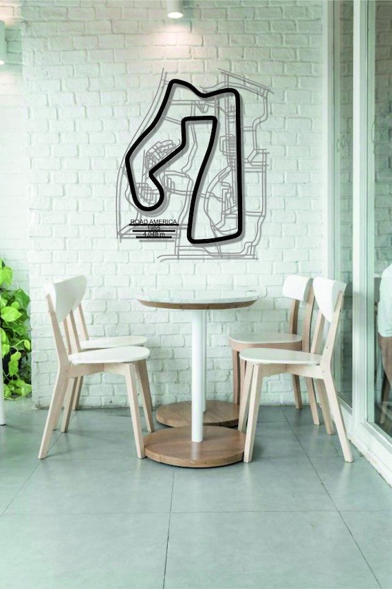 Road America Metal Wall Art L Metal Decor Wall Art L Home Decor L