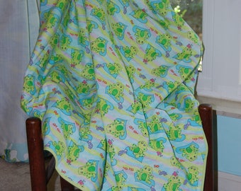 Ribbit-babydeken ~ Klaar voor verzending