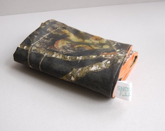 Mossy Oak & Safety Orange Changing Pad  ~ Made to Order