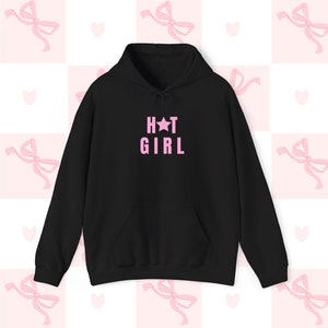 Hot Girl Star Hoodie, Y2k, Pink 2000&#39;s slogan Unisex Graphic Sweater, Vintage Retro Gift Idea