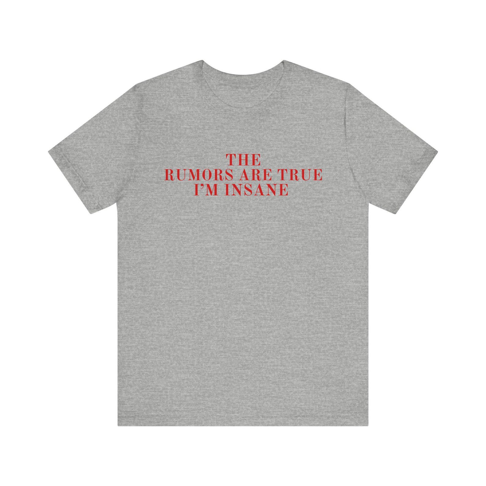 The Rumors Are True I'm Insane Slogan Unisex Tshirt Trendy Y2k Tee Etsy