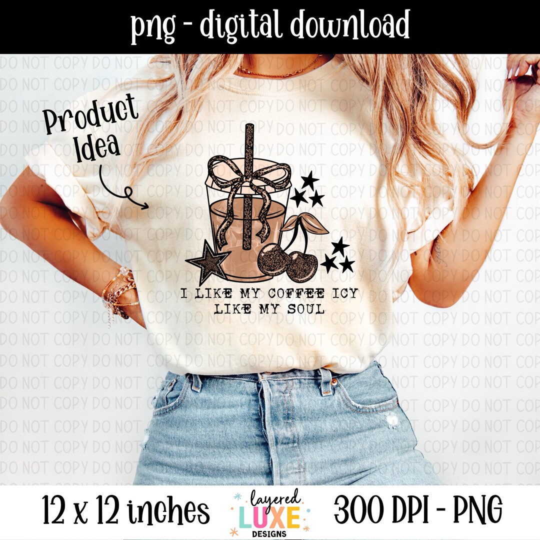 Iced Tea Rapper Sticker Png Coffee Icy PNG, Sticker Design (digital Download) - Etsy