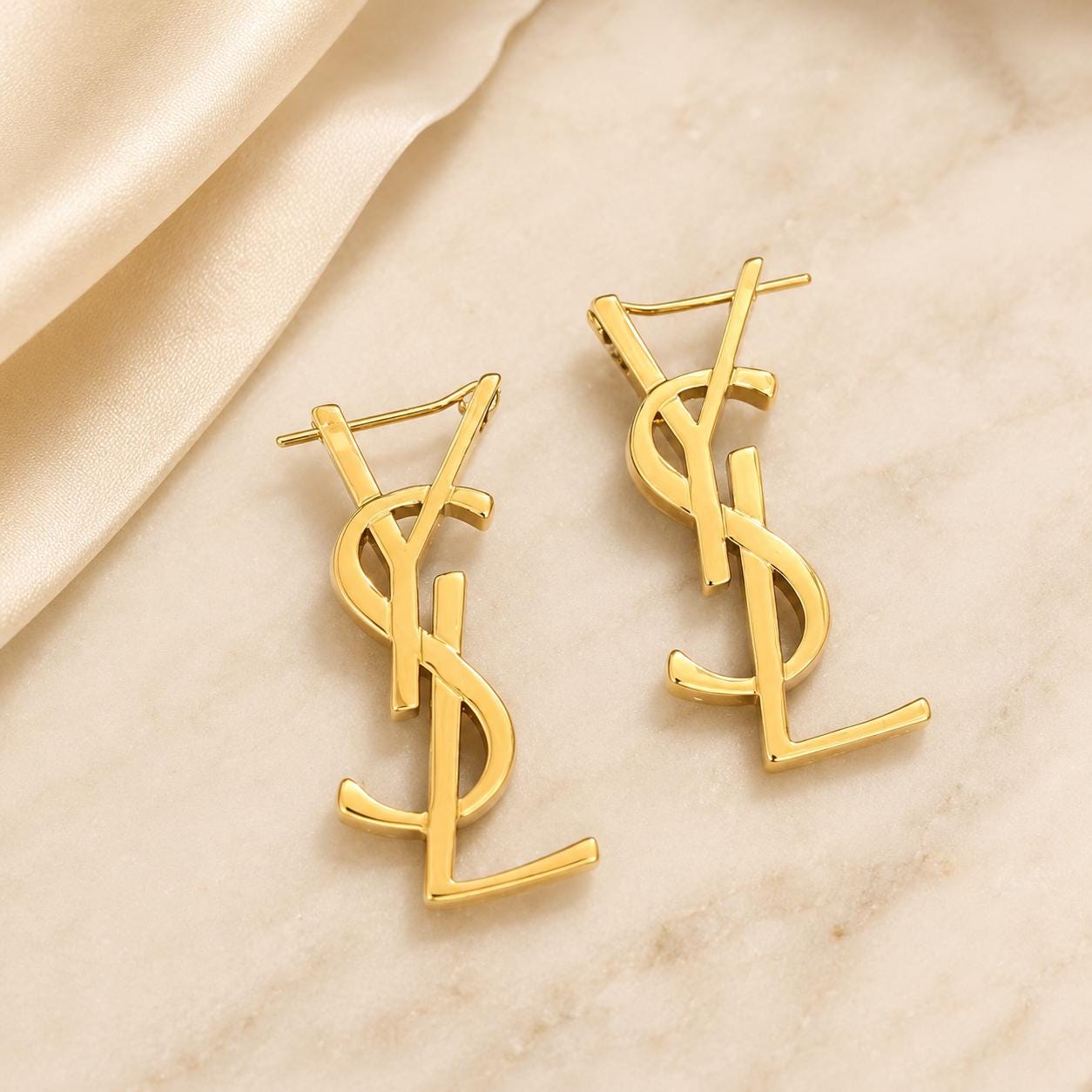 Ysl Logo - Etsy