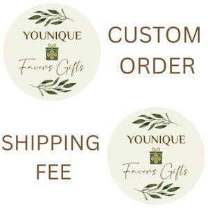 Taxa de envio ou pedido personalizado