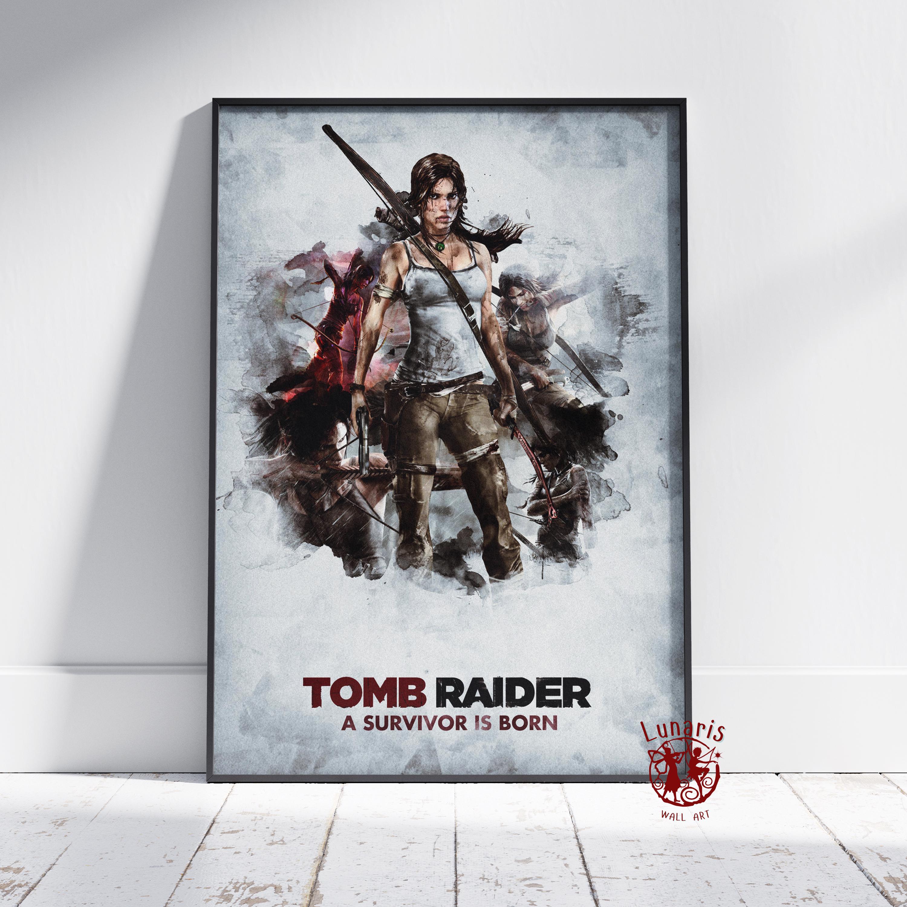 トゥームレイダー ポスター | ララ クロフト ウォール アート