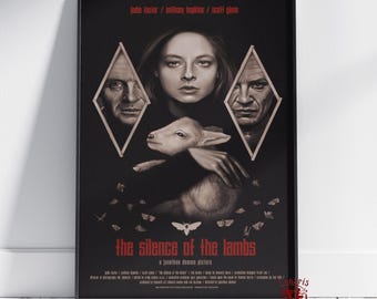 羊たちの沈黙の映画ポスター - Etsy 日本