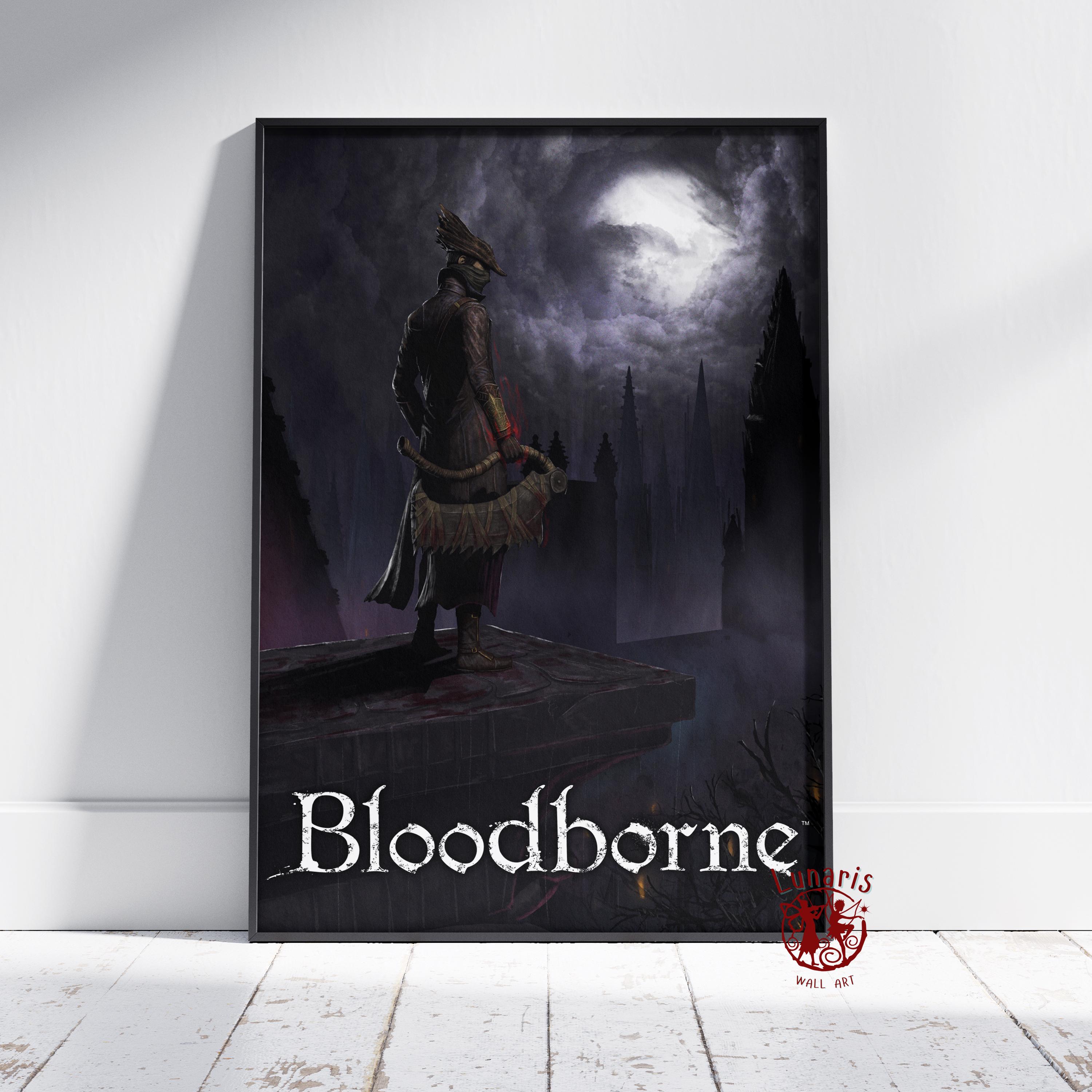 Bloodborne Poster | Lady Maria Wall Art | Unframed Canvas Print