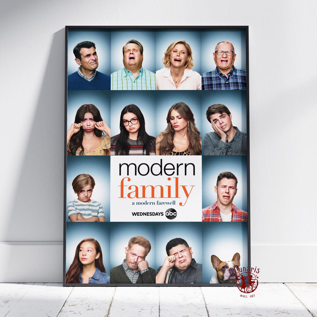 Modern Family Poster Jay Pritchett Wall Art Unframed Canvas Print modern-family-poster-jay-pritchett-wall-art-unframed-canvas-print