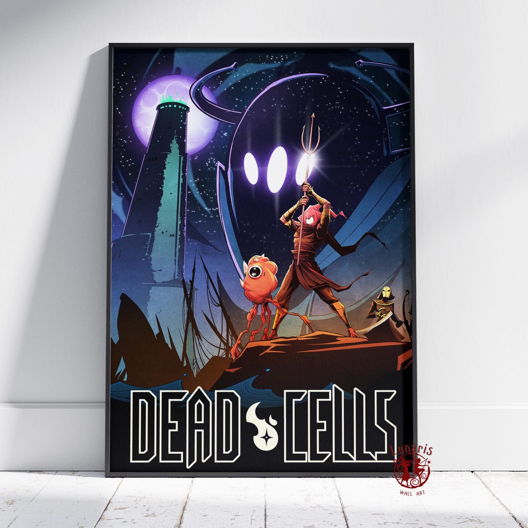 Dead Cells Poster | the Beheaded Wall Art | Unframed Canvas Print ...