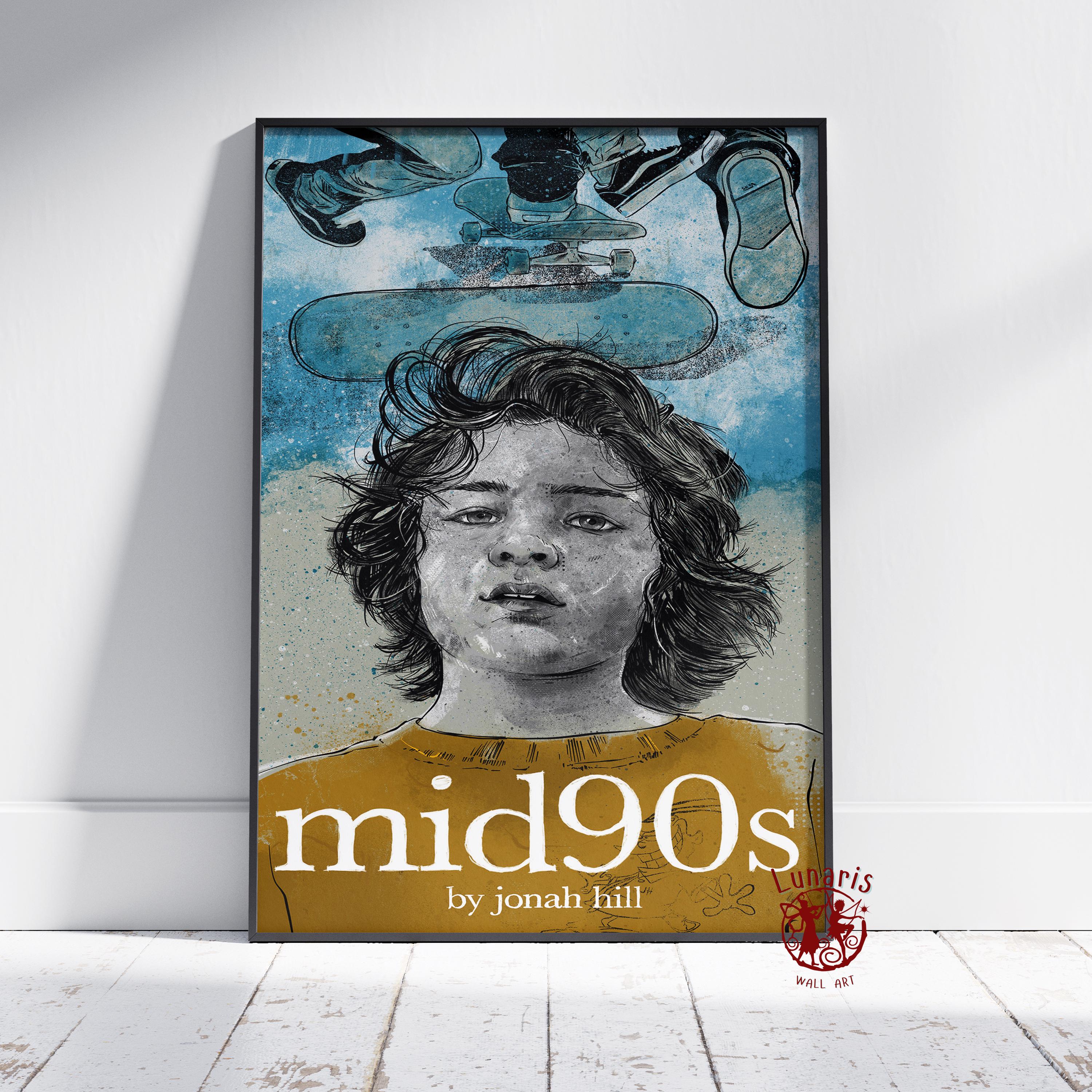 Mid90s Poster | Stevie Wall Art | Unframed Canvas Print | Gift