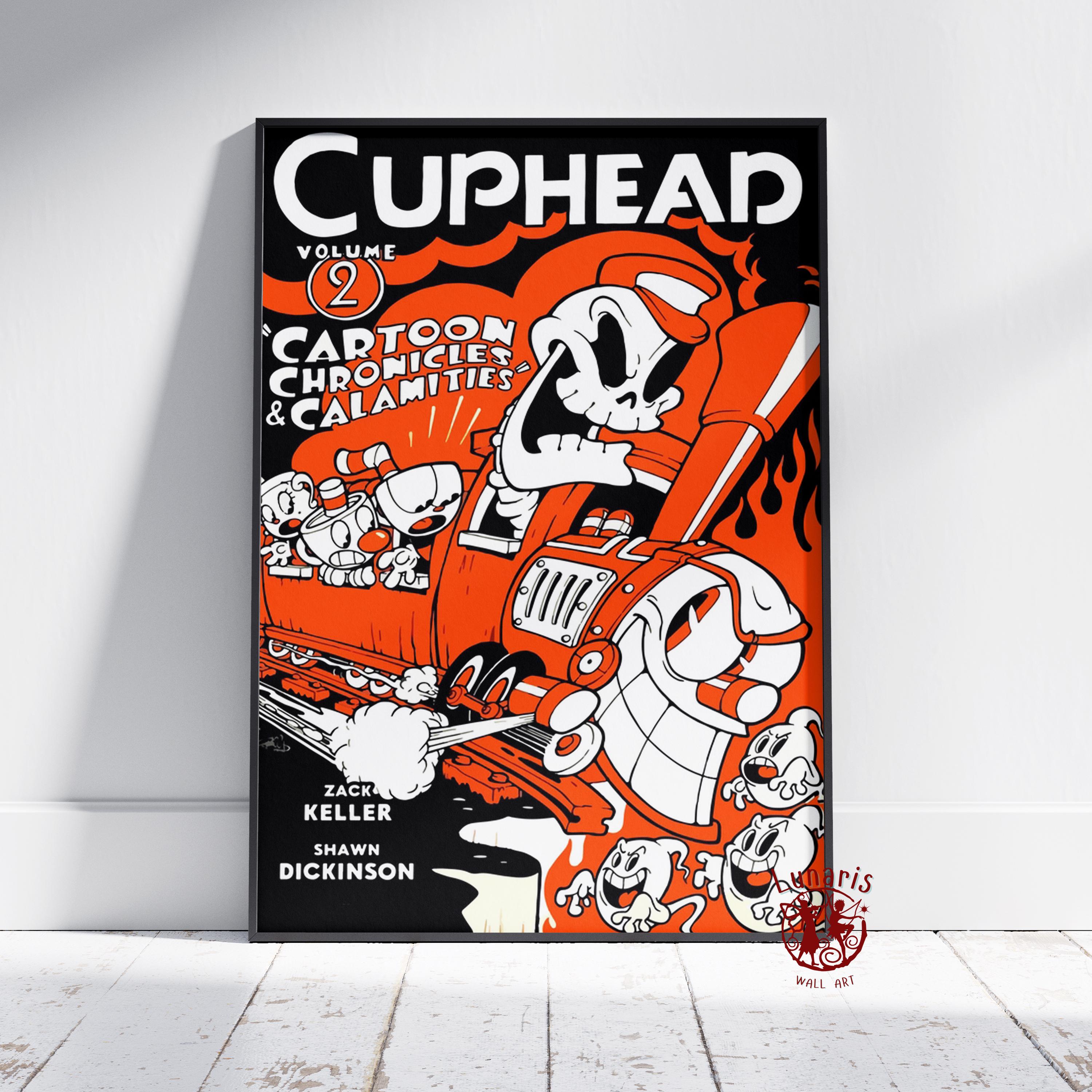 Cuphead poster - Etsy 日本