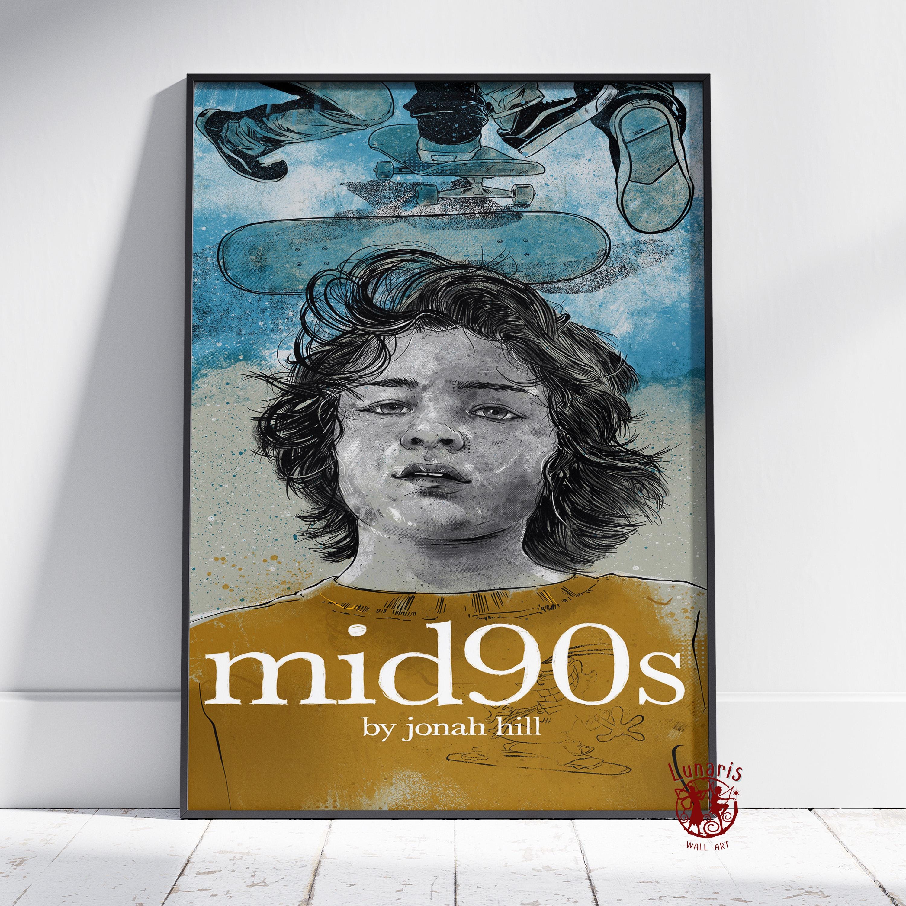 Mid90s Poster | Stevie Wall Art | Unframed Canvas Print | Gift
