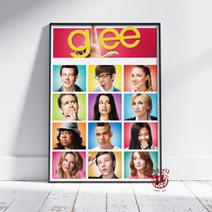Glee Poster | Sue Sylvester Wall Art | Unframed Canvas Print | Gift TV Show Poster