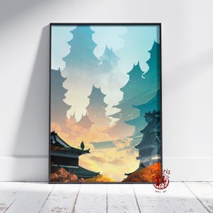 Sekiro: Shadows Die Twice Poster / Ookami Wall Art / Stampa su tela senza cornice / Poster del gioco regalo n. 2