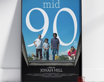 Mid90s Poster | Stevie Wall Art | Unframed Canvas Print | Gift