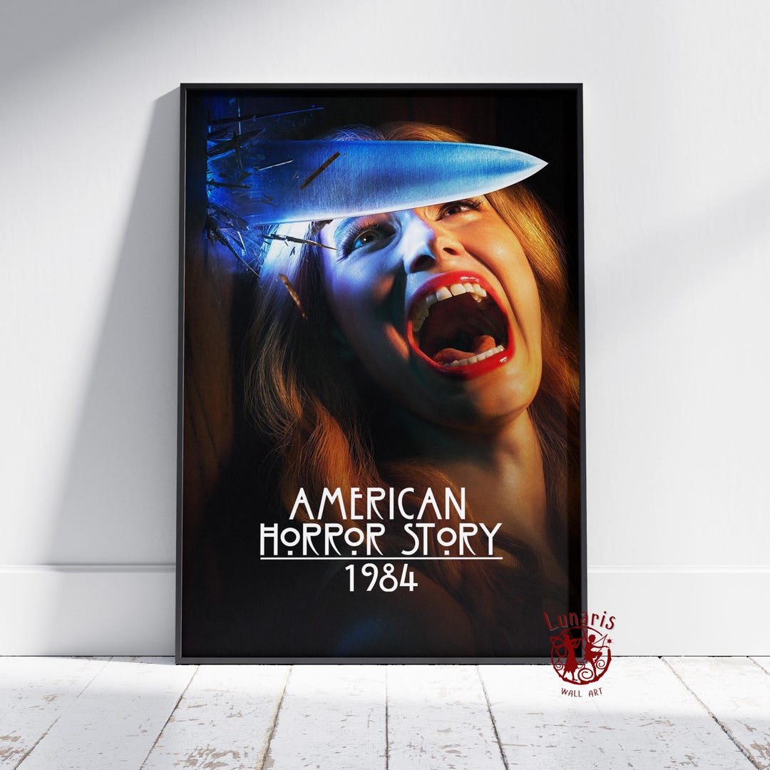 American Horror Story Poster | AHS Wall Art | Unframed Canvas Print ...