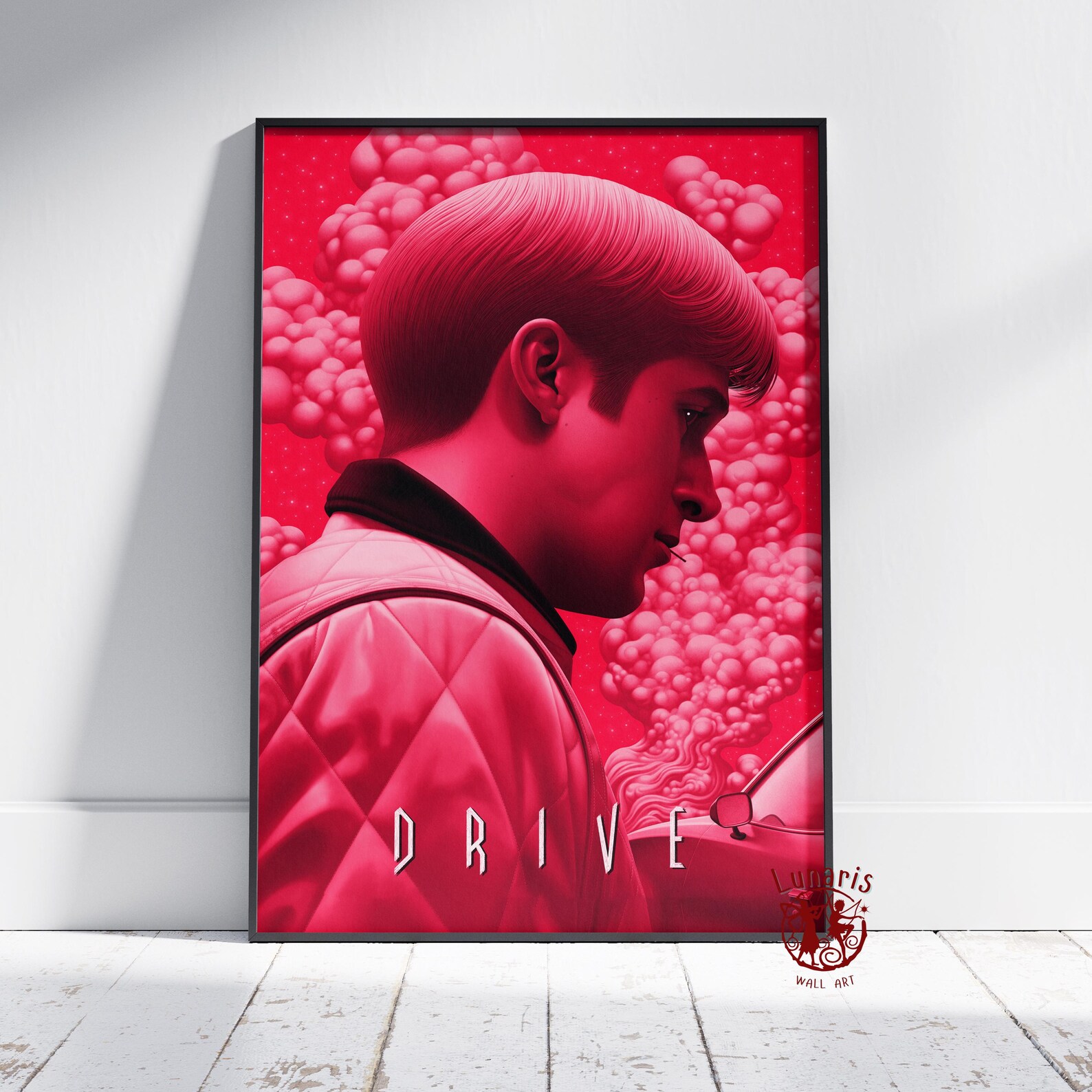Drive Poster | Ryan Gosling Wall Art | Unframed Canvas Print | Gift ...