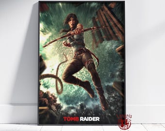 トゥームレイダー ポスター | ララ クロフト ウォール アート