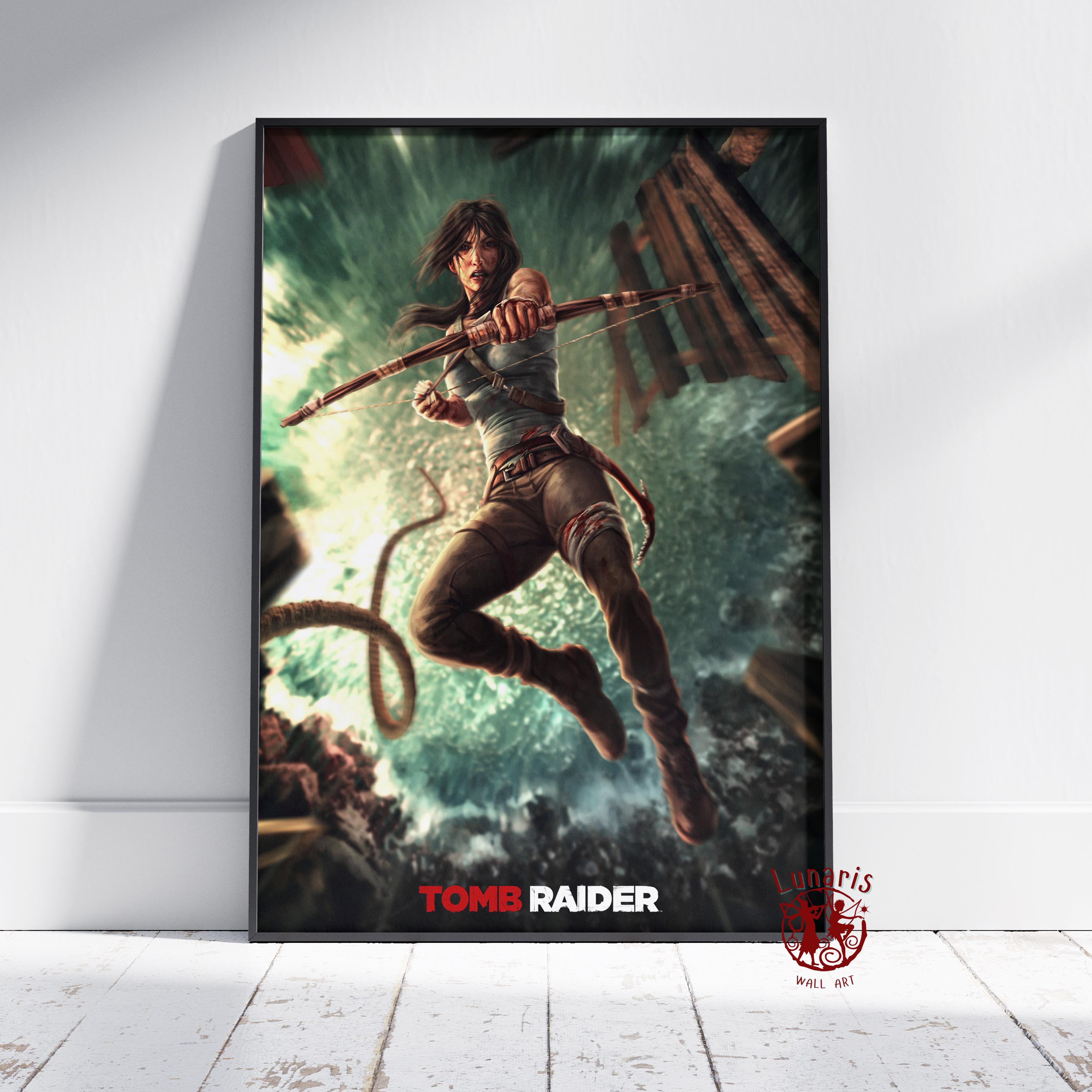 トゥームレイダー ポスター | ララ クロフト ウォール アート