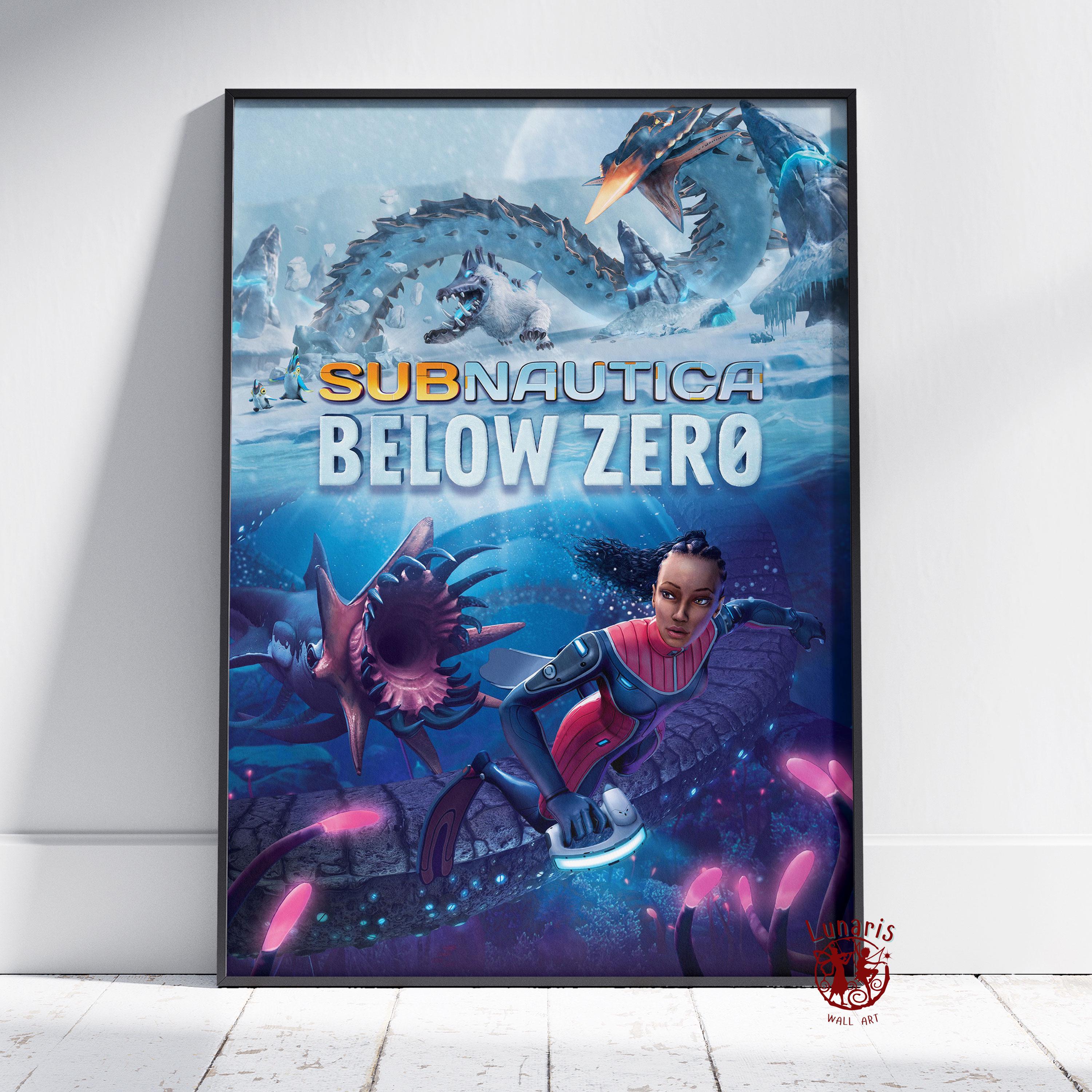 Subnautica Below Zero Poster Robin Ayou Wall Art Unframed Canvas subnautica-below-zero-poster-robin-ayou-wall-art-unframed-canvas
