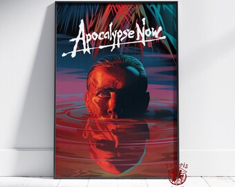 地獄の黙示録 (1979) マーロン・ブランドの映画ポスター復刻版