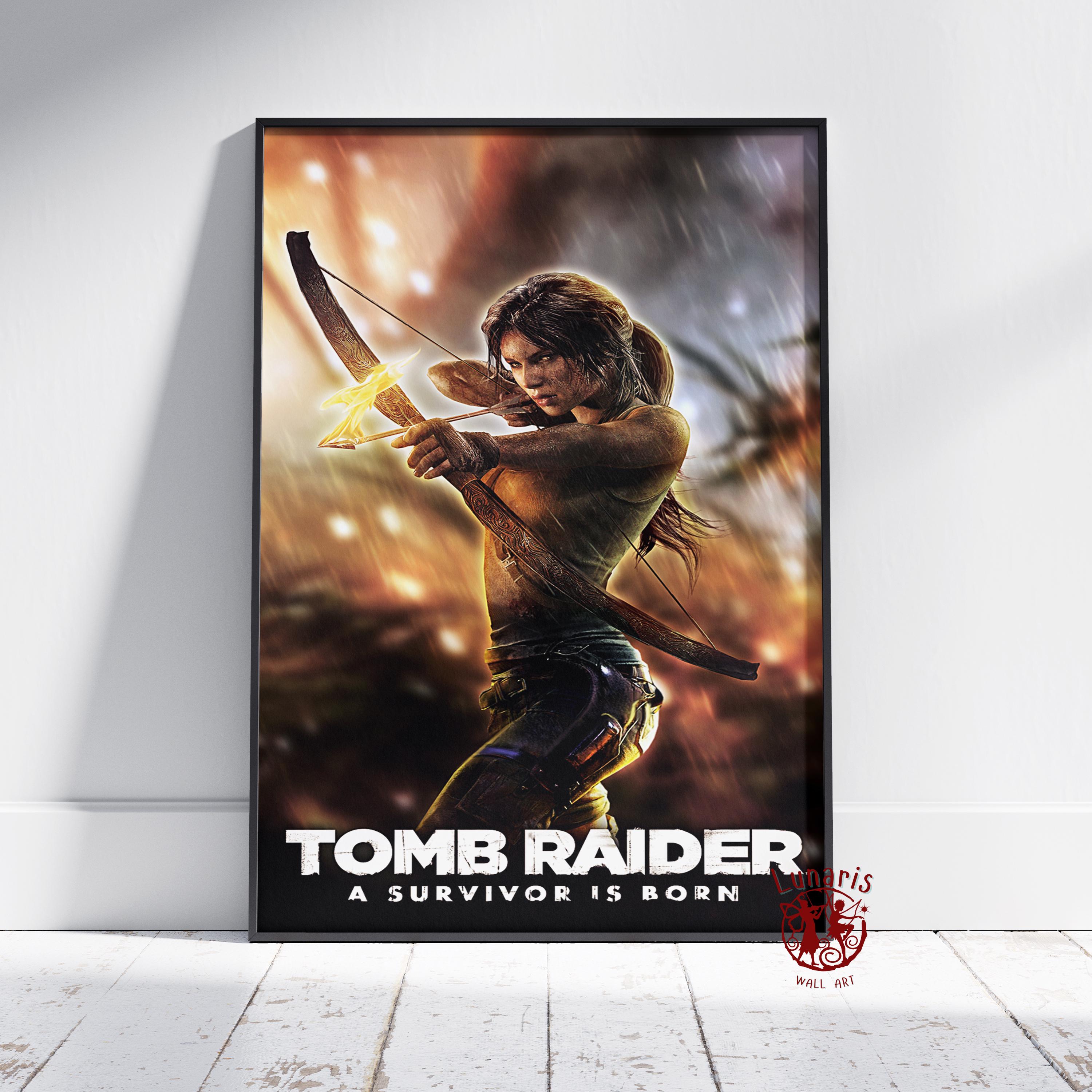 トゥームレイダー ポスター | ララ クロフト ウォール アート