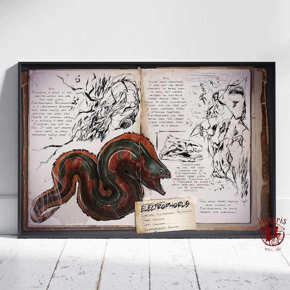 Ark Survival Evolved Dossiers Poster | Yutyrannus Wall Art