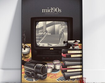 Mid90s Poster | Stevie Wall Art | Unframed Canvas Print | Gift