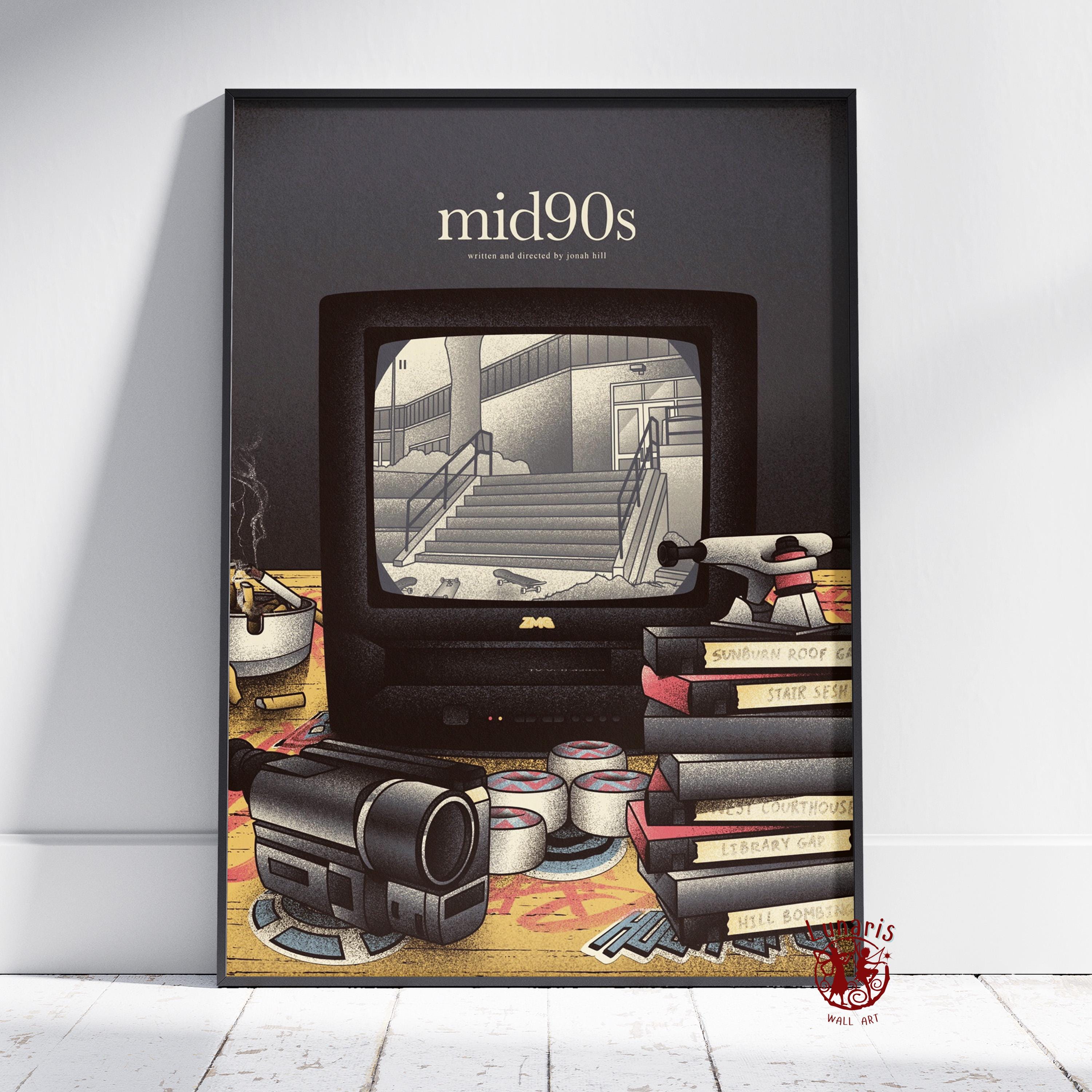 Mid90s Poster | Stevie Wall Art | Unframed Canvas Print | Gift