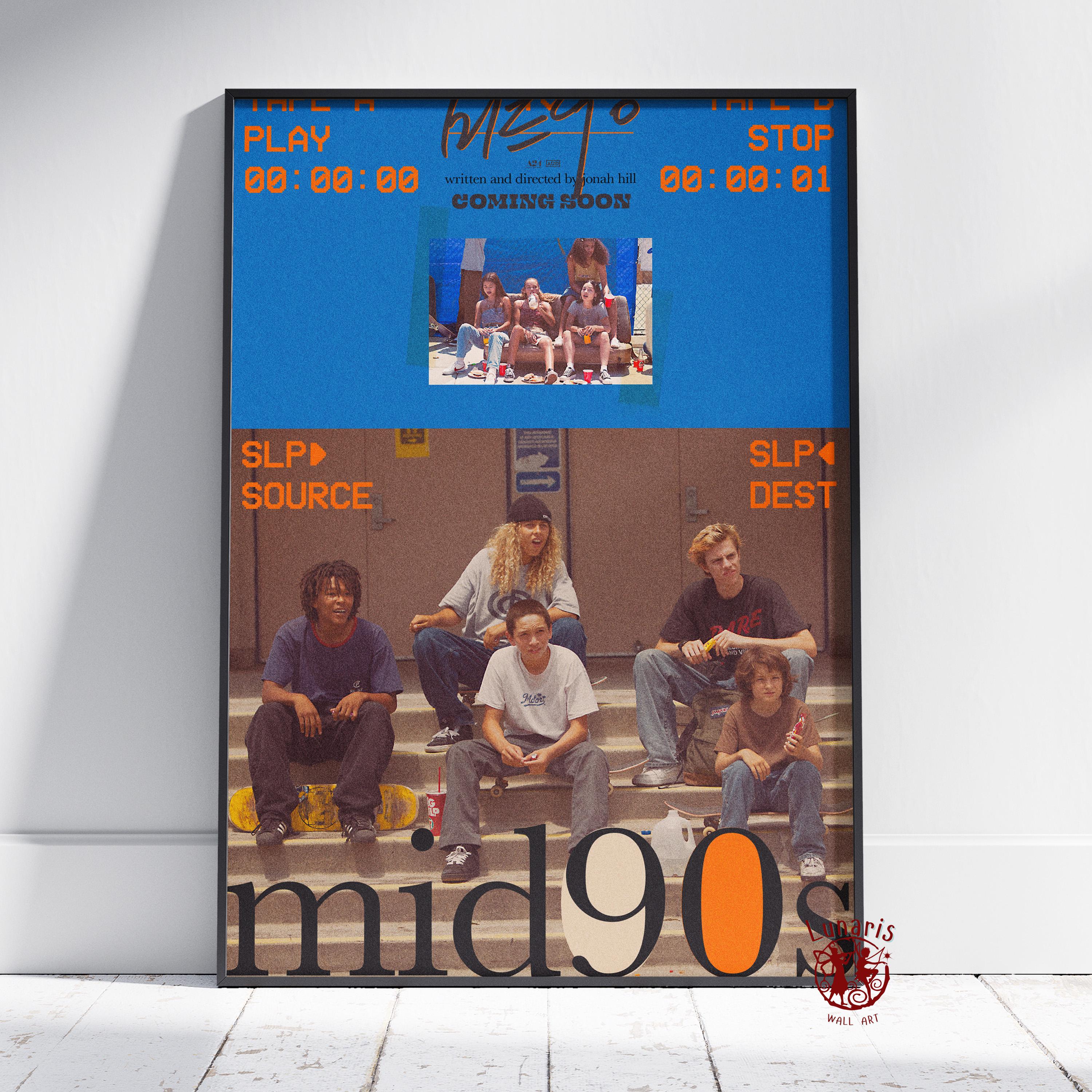Mid90s Poster | Stevie Wall Art | Unframed Canvas Print | Gift