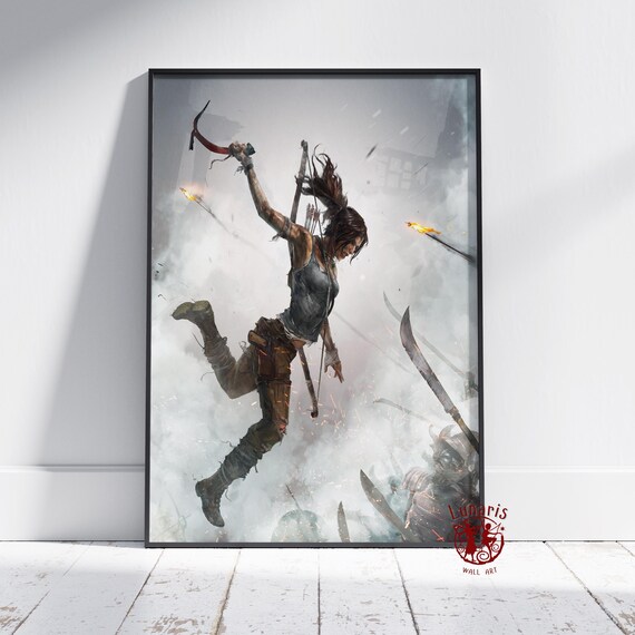 トゥームレイダー ポスター | ララ クロフト ウォール アート