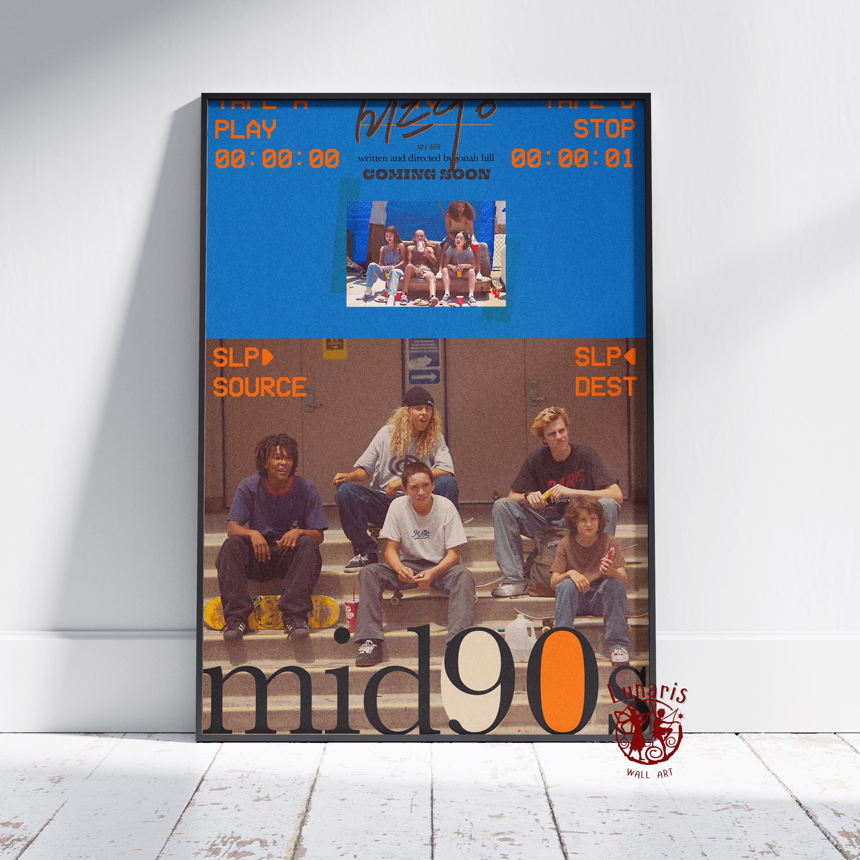 Mid90s Poster | Stevie Wall Art | Unframed Canvas Print | Gift
